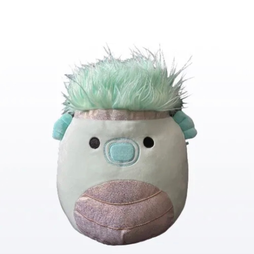 Squish-Doo Squishmallow Hernan the Seahorse - Squish Date 2022 Soft Push Toy